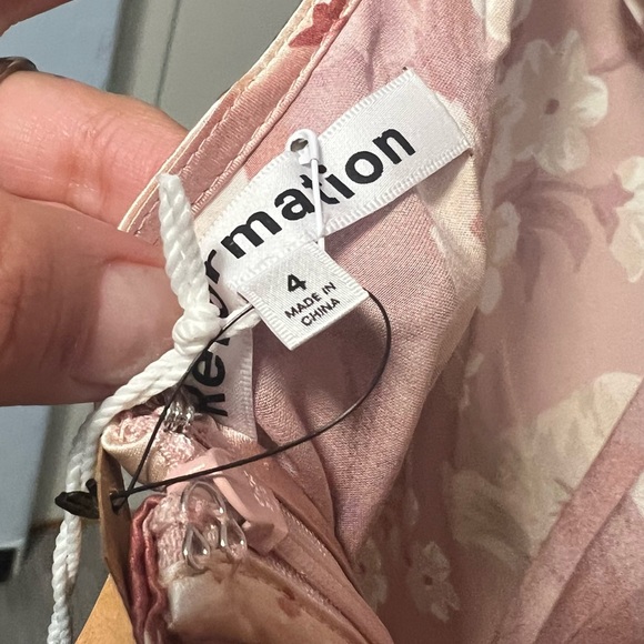 Reformation Nerida Silk Dress - Picture 5 of 8